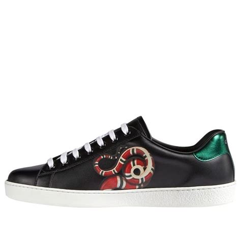 gucci shoes low top|gucci ace sneakers kingsnake.